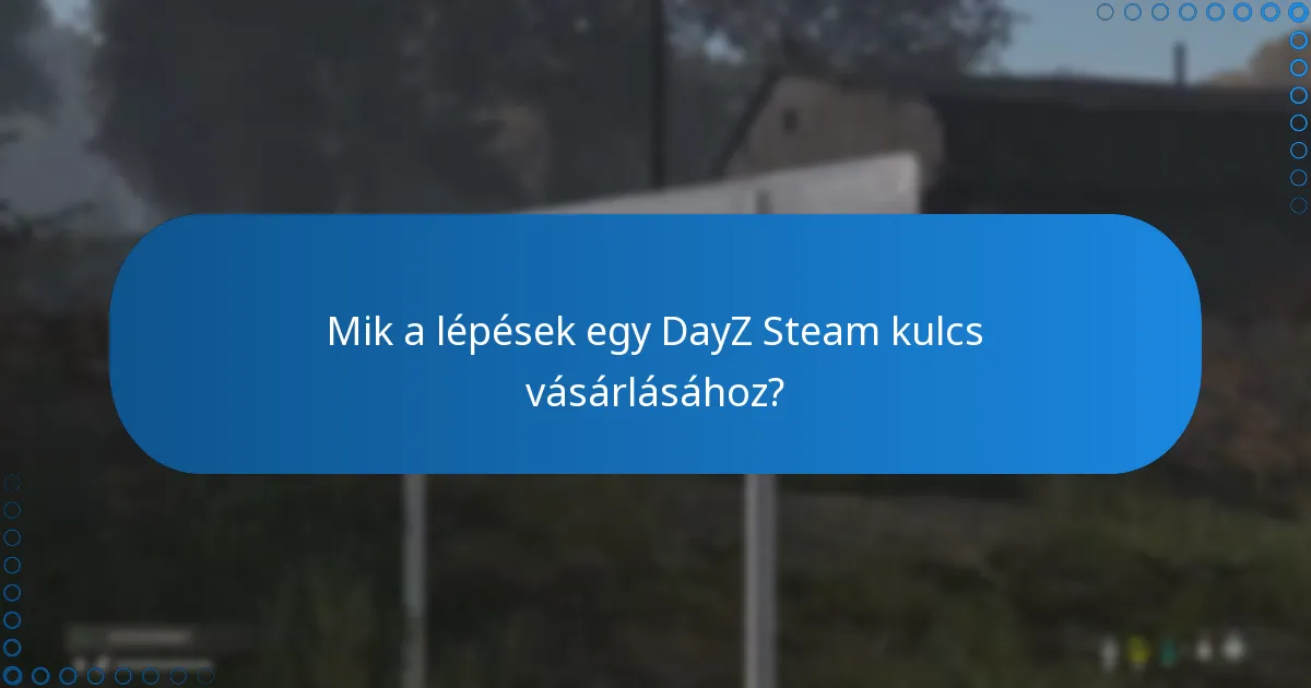 Mik a DayZ Steam kulcs vásárlásával járó kockázatok?